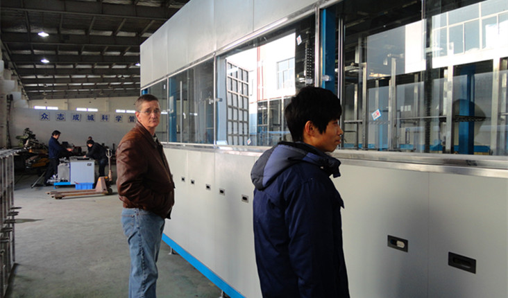 歐洲客戶驗收設(shè)備